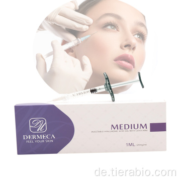 Hyaluronsäure injizierbarer dermaler Lippenfüllermedium 1,0 ml